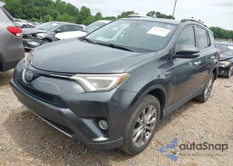 2016 Toyota Rav4 Hybrid Limited z USA, uszkodzony, nr VIN JTMDJREV5GD020013